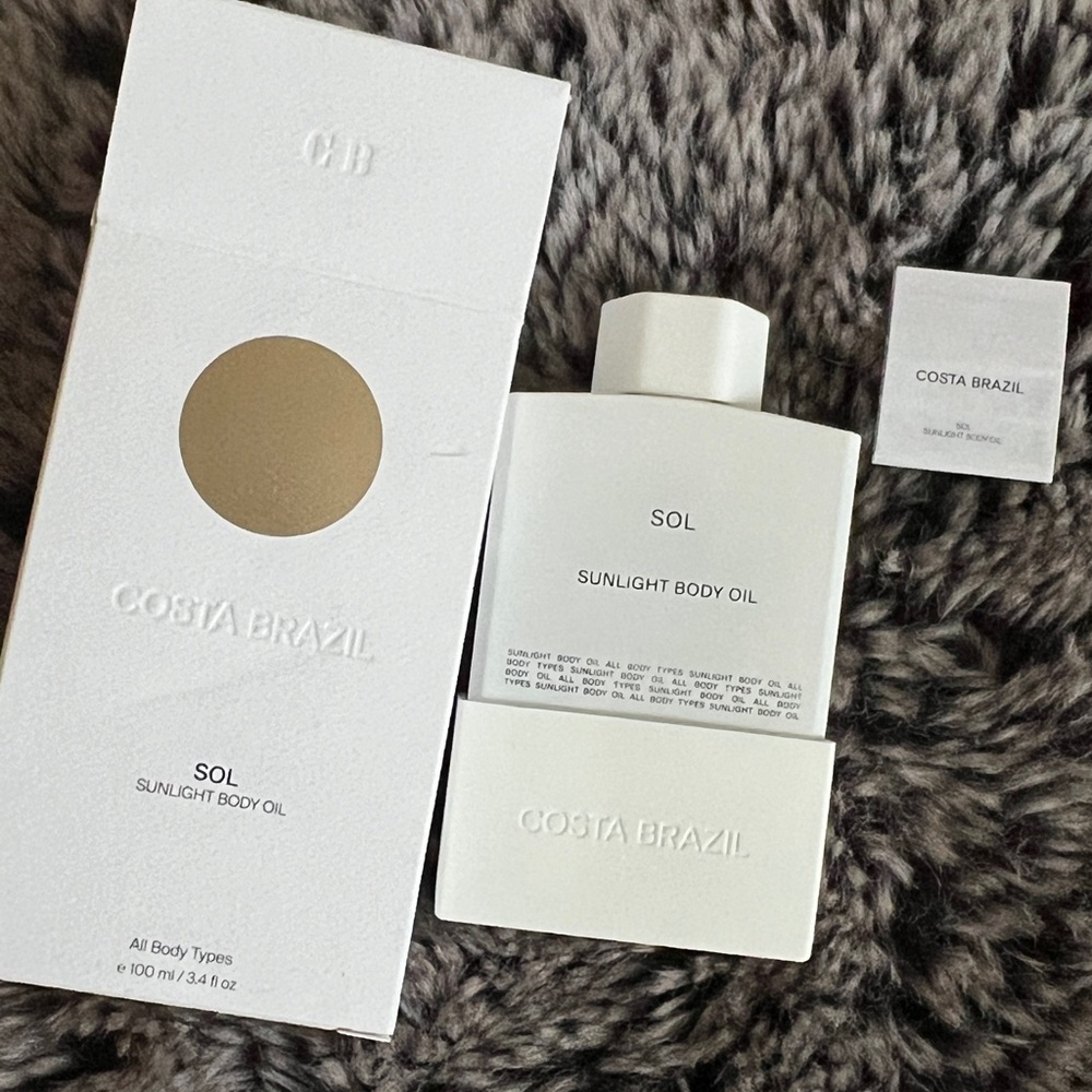 NEW Costa Brazil Sol Sunlight Body Oil 3.4 floz / 100 ml